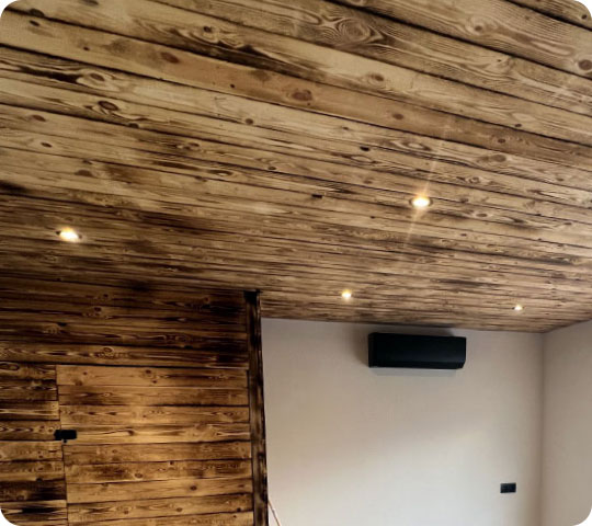installation de spots lumineux au plafond d une maison dans la region de verviers